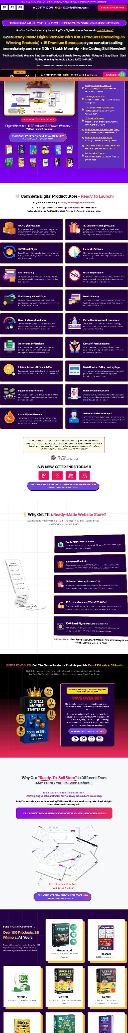 Full-page coaching sales funnel preview